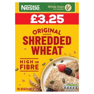 Cereals: Nestle Original Shredded Wheat (PMP 3.25) - 16 Biscuits