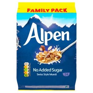 Cereals: Alpen Muesli No Added Sugar 1.1kg