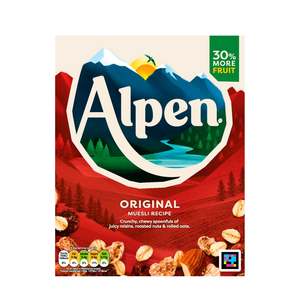 Cereals: Alpen Muesli Original 550g