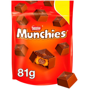 Confectionery: Nestle Munchies Share Bag 81g