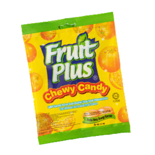 Confectionery: Fruit Plus Chewy Candy Orange 150g