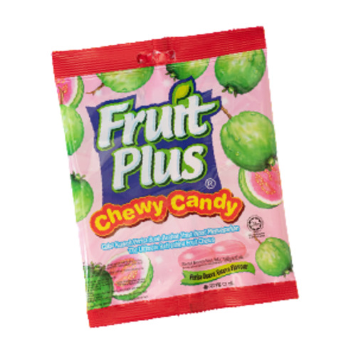 Confectionery: Fruit Plus Chewy Candy Guava 150g
