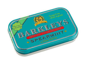 Confectionery: Barkley's Chewing Gum Intense Spearmint 30g