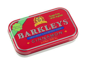 Barkley's Chewing Gum Intense Cinnamon 30g