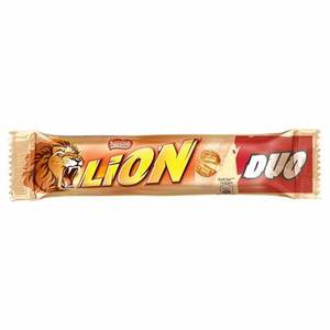 Confectionery: Nestle Lion White Chocolate Duo Bar 60g