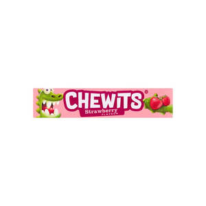 Confectionery: Chewits Strawberry 30g