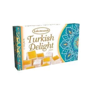 Confectionery: Lokumcuzade Plain Turkish Delight 350g