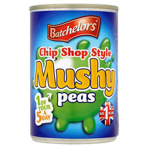 Cooking Sauces Gravy: Batchelors Chip Shop Style Mushy Peas 300g