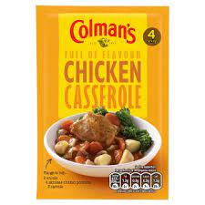 Cooking Sauces Gravy: Colman's Recipe Mix Chicken Casserole 40g