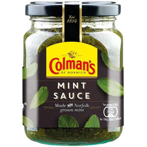 Cooking Sauces Gravy: Colman's Mint Sauce 165g