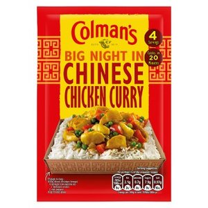 Cooking Sauces Gravy: Colman's Big Night In Chinese Chicken 47g