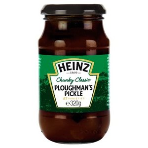 Cooking Sauces Gravy: Heinz Chunky Classic Ploughman's Pickle 320g