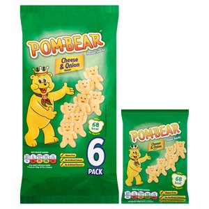 Pom Bear Cheese 13g - 6 pack