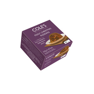 Desserts: Cole's Puddings Figgy Christmas Pudding 275g