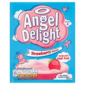 Desserts: Angel Delight Strawberry Flavour Dessert 59g