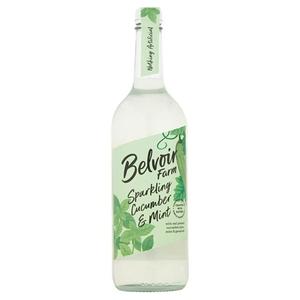 Drinks: Belvoir Sparkling Cucumber & Mint 750ml