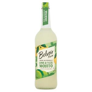Drinks: Belvoir Non-Alcoholic Lime & Yuzu Mojito 750ml