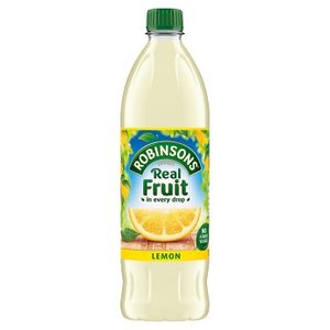 Drinks: Robinsons Lemon Squash No Added Sugar 1L