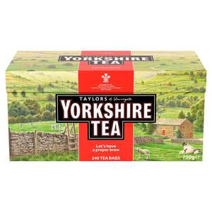 Hot Drinks: Taylor's of Harrogate Yorkshire Teabags - 240 Pack
