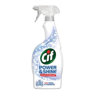 Laundry Hygiene Cleaning: Cif Multi-Purpose Cleaner Spray with Bleach 700ml