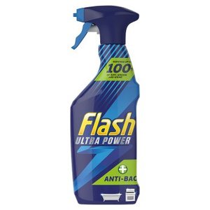 Laundry Hygiene Cleaning: Flash Ultra Power Antibacterial Cleaning Spray 500ml