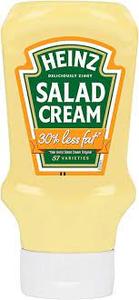 Sauces: Heinz Salad Cream Light 30% Less Fat 415g