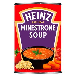 Soup: Heinz Minestrone Soup 400g