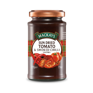 Mackay's Sun Dried Tomato & Smoked Chilli Chutney 225g