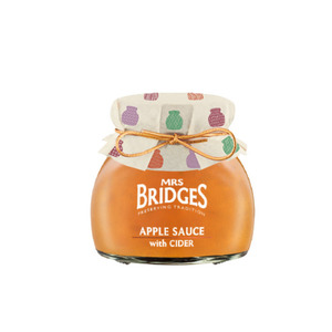 Spreads Jams Marmalade: Mrs Bridges Apple Sauce with Cider 240g