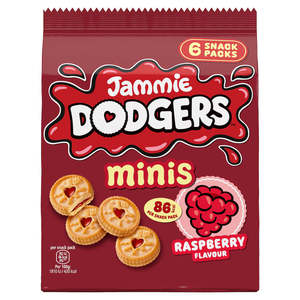 Top Picks This Month: Jammie Dodgers Minis Raspberry 6 Pack