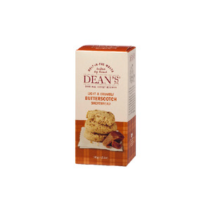 Biscuits Cakes: Dean's Butterscotch Shortbread Rounds 130g