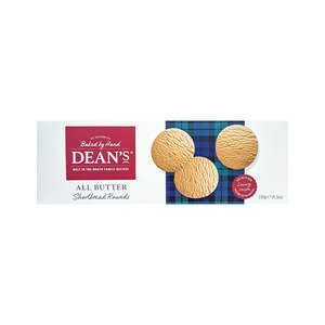 Biscuits Cakes: Dean's All Butter Shortbread Rounds 150g