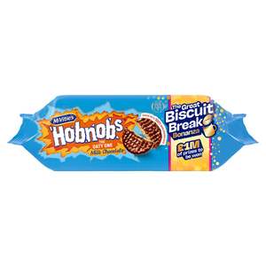 McVitie's Hobnobs Milk Chocolate Biscuits 262g