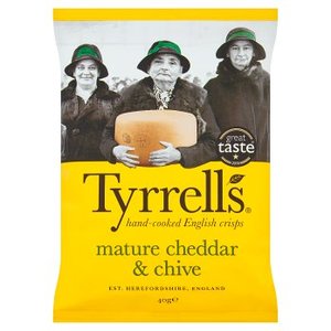 Tyrrell's Mature Cheddar & Chive 40g