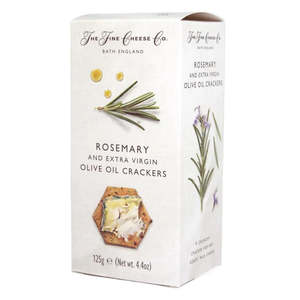 Huge Restock: The Fine Cheese Co Rosemary & Extra Virgin Olive Oil Crackers 100g