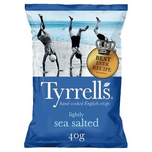 Top Picks 10 Off: Tyrrell's Lightly Sea Salted 40g
