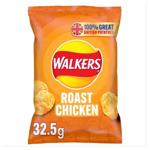 Walkers: Walkers Crisps Roast Chicken 32.5g