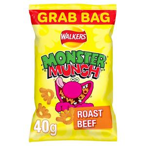 Walkers: Walkers Monster Munch Roast Beef 40g