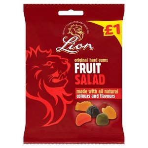 Lion: Lion Original Hard Fruit Salad Gums 130g