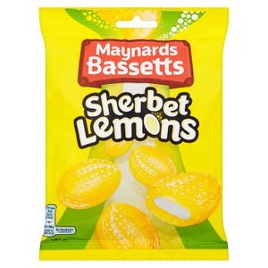 Maynards: Maynards Bassetts Sherbet Lemons Sweets Bag 192g