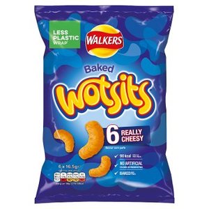 Walkers: Walkers Wotsits Really Cheesy Snacks 16.5g - 6 Pack