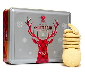 Reids of Caithness Reindeer Festive Shortbread Tin 300g
