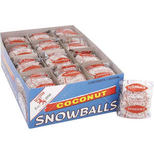 Tunnock's Snowballs x36 Individuals 30g - Display Box