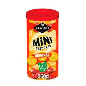Huge Restock: Jacob's Mini Cheddars Original 260g