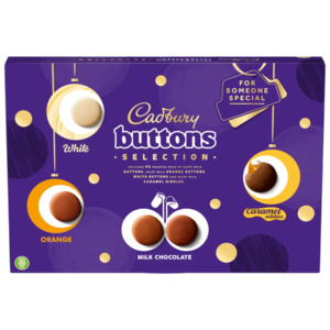 Dated Clearance Deals: Cadbury Buttons Selection Box 340g