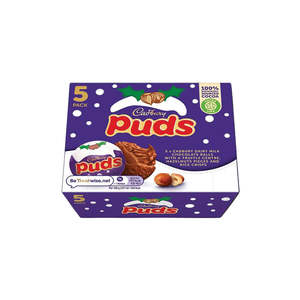 Cadbury Xmas Puds 5 Pack 175g