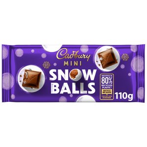 Cadbury Mini Snowballs 110g