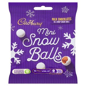 Cadbury Mini Snowballs 74g