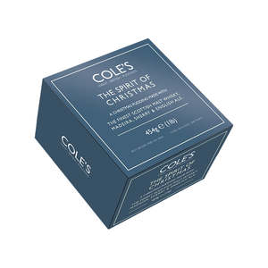 Coles: Cole's Spirit of Christmas Christmas Pudding 454g