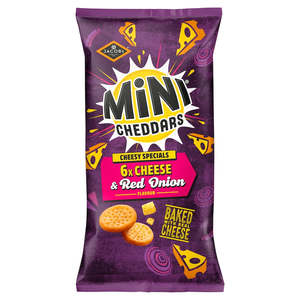 Top Picks This Month: Jacob's Mini Cheddars Cheese & Red Onion 23g - 6 Pack